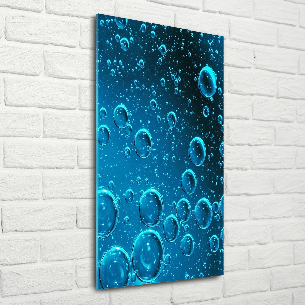 Print on acrylic Bubbles under water