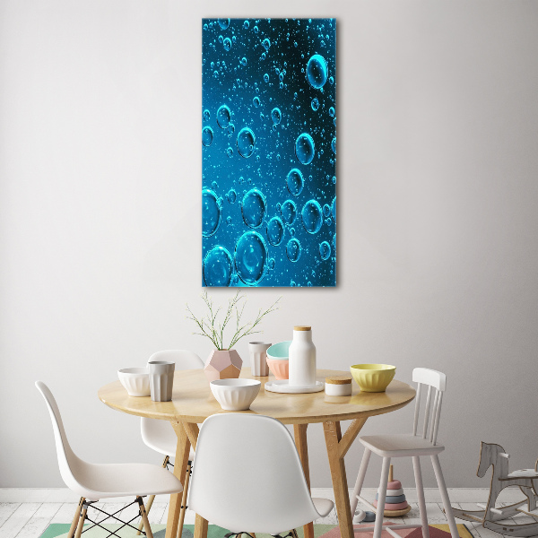 Print on acrylic Bubbles under water