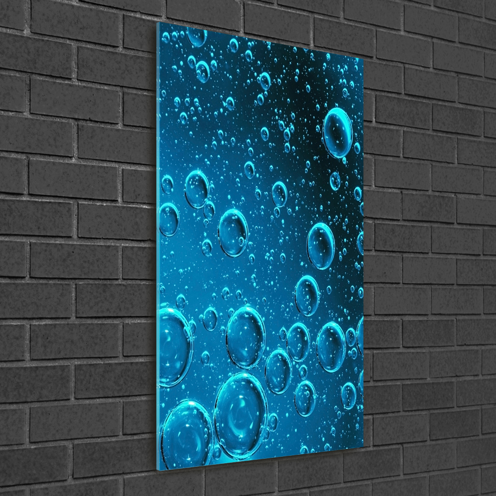 Print on acrylic Bubbles under water