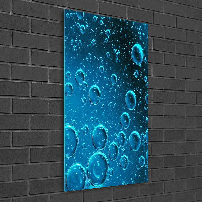 Print on acrylic Bubbles under water