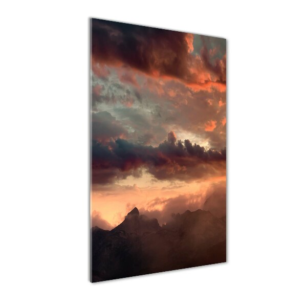 Sunset of the mountain