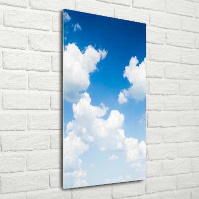 Print on acrylic Clouds in the sky