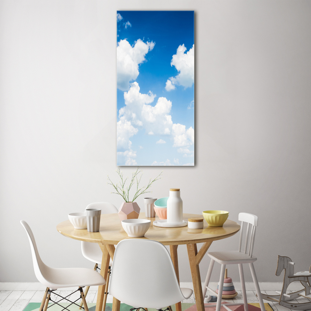 Print on acrylic Clouds in the sky