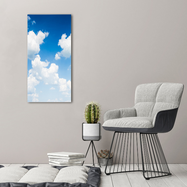 Print on acrylic Clouds in the sky