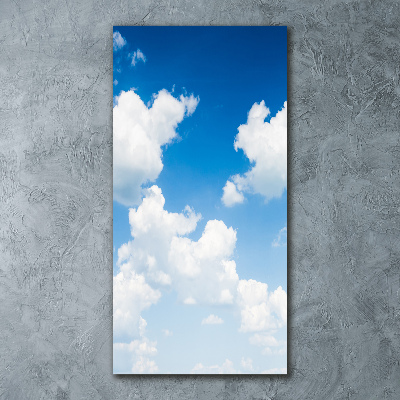 Print on acrylic Clouds in the sky