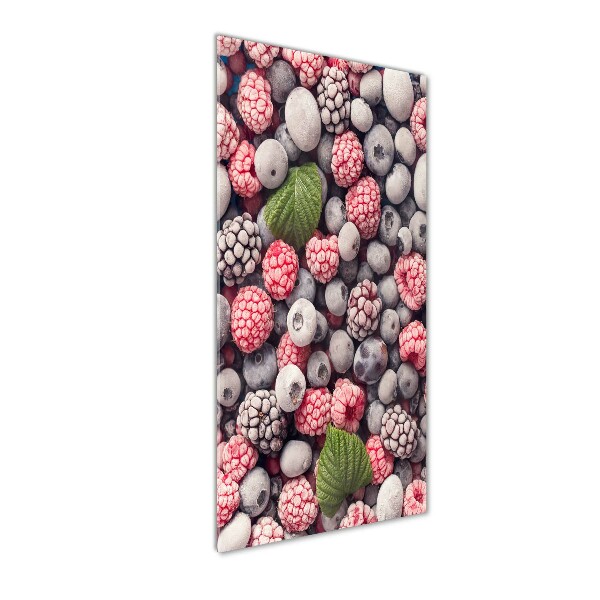 Acrylic print Frozen fruit