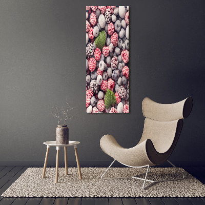 Acrylic print Frozen fruit