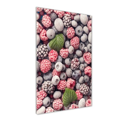 Acrylic print Frozen fruit