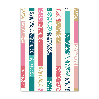 Acrylic wall art Colorful stripes