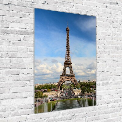 Acrylic wall art Eiffel Paris tower