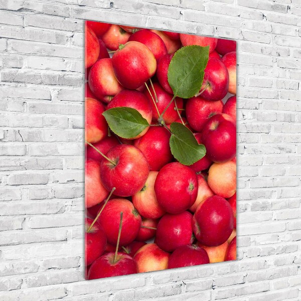 Print on acrylic glass Red apples