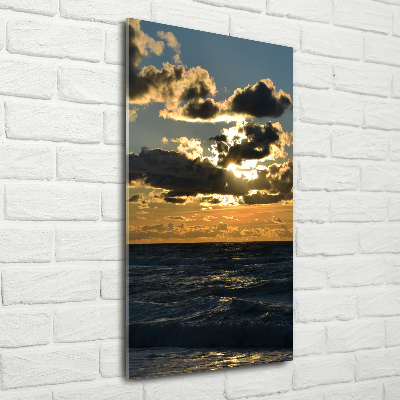 Acrylic wall art Sunset sea