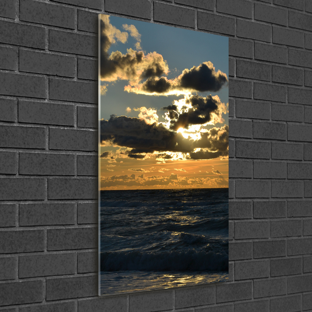 Acrylic wall art Sunset sea