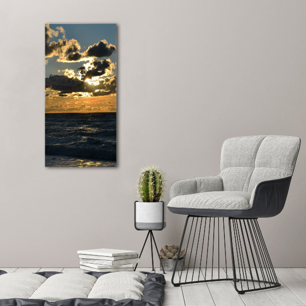 Acrylic wall art Sunset sea