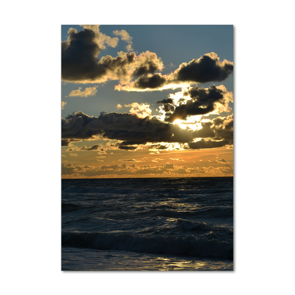 Acrylic wall art Sunset sea