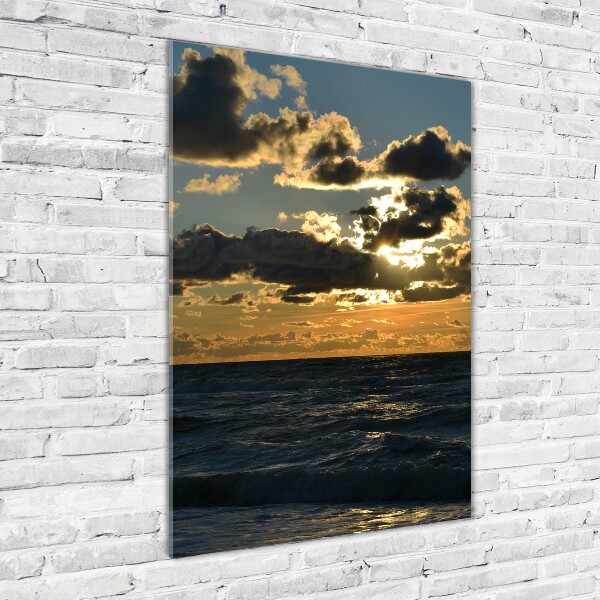 Acrylic wall art Sunset sea