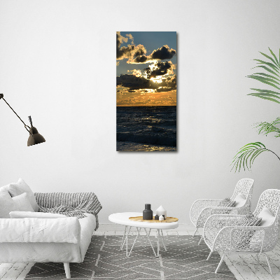 Acrylic wall art Sunset sea