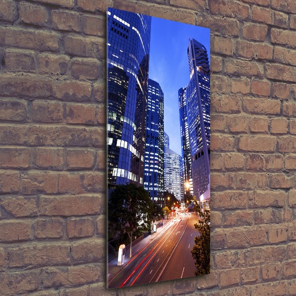 Acrylic wall art Skyscrapers