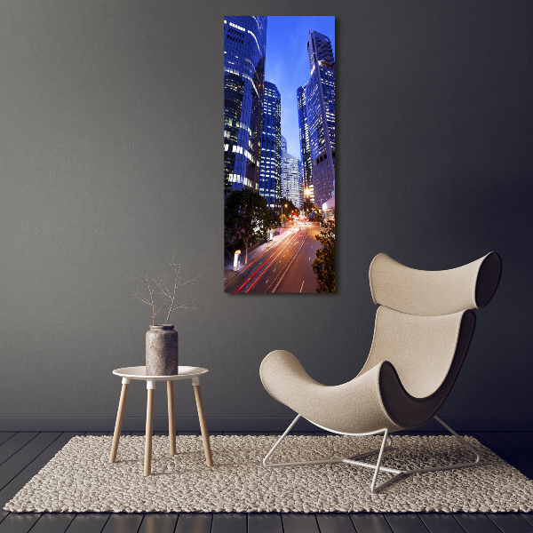 Acrylic wall art Skyscrapers