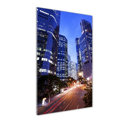 Acrylic wall art Skyscrapers