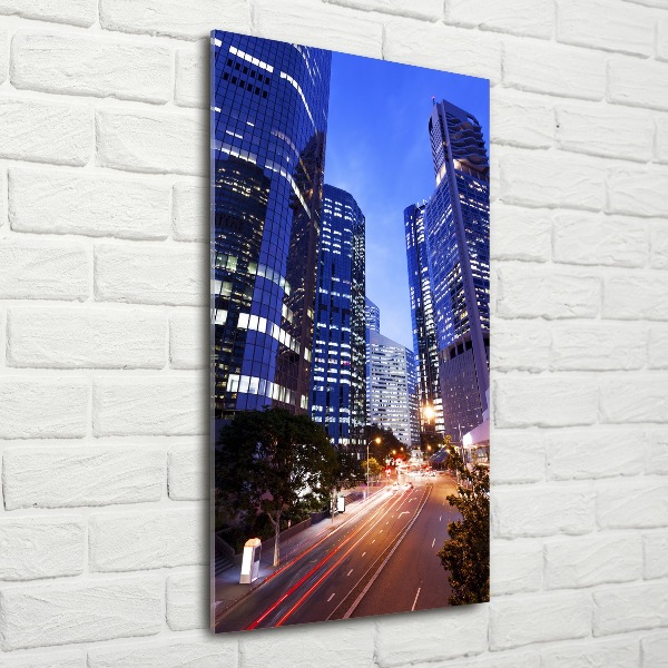 Acrylic wall art Skyscrapers