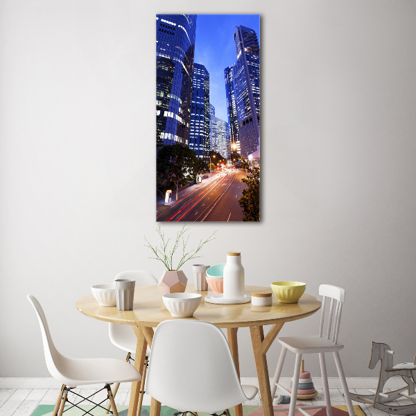 Acrylic wall art Skyscrapers