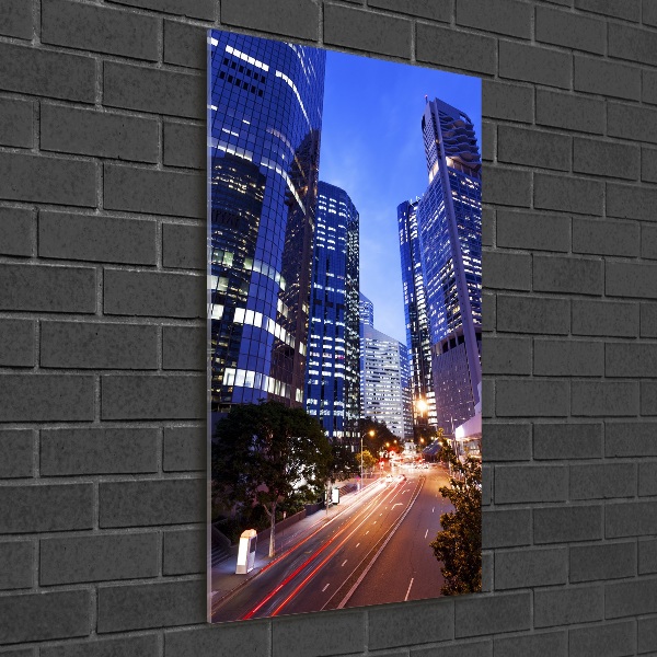 Acrylic wall art Skyscrapers