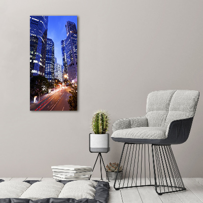 Acrylic wall art Skyscrapers