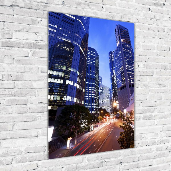 Acrylic wall art Skyscrapers