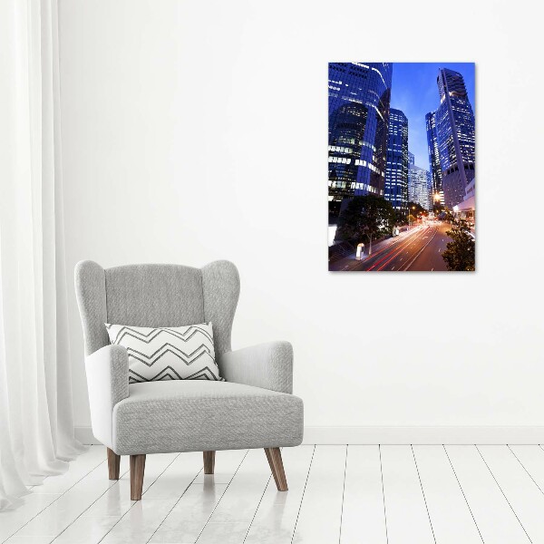 Acrylic wall art Skyscrapers