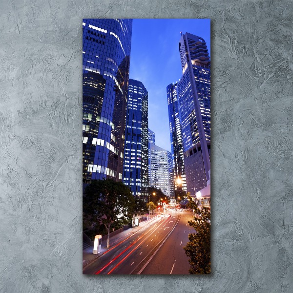 Acrylic wall art Skyscrapers