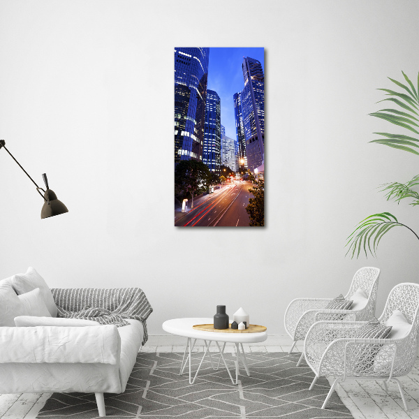 Acrylic wall art Skyscrapers