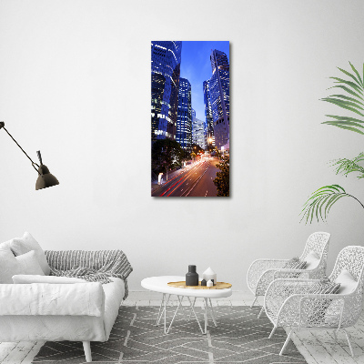 Acrylic wall art Skyscrapers