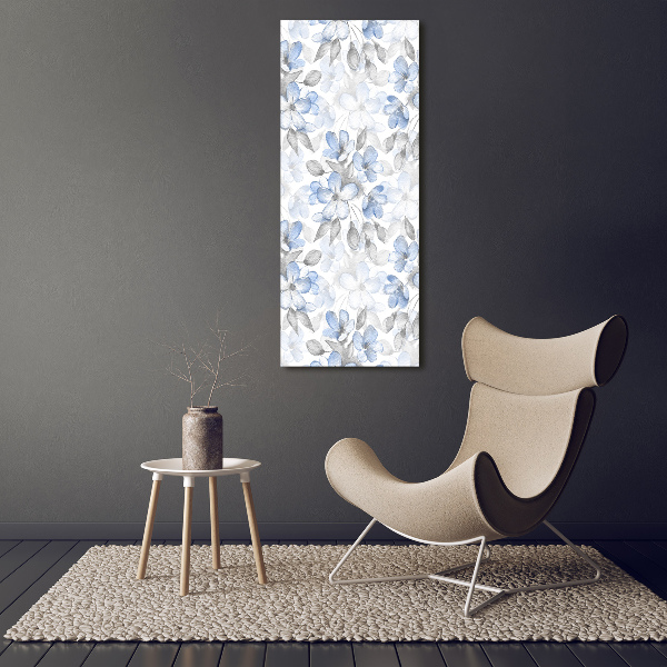 Acrylic wall art Floral pattern