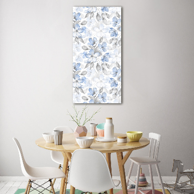 Acrylic wall art Floral pattern