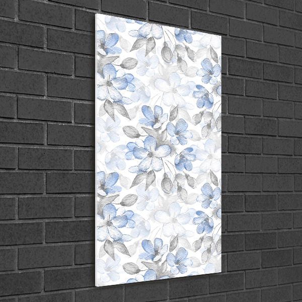 Acrylic wall art Floral pattern