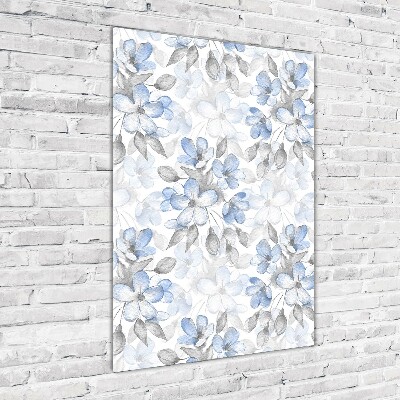 Acrylic wall art Floral pattern