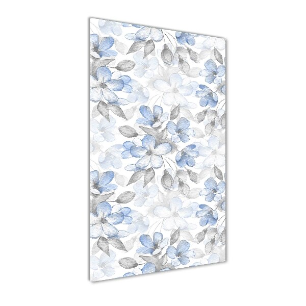 Acrylic wall art Floral pattern