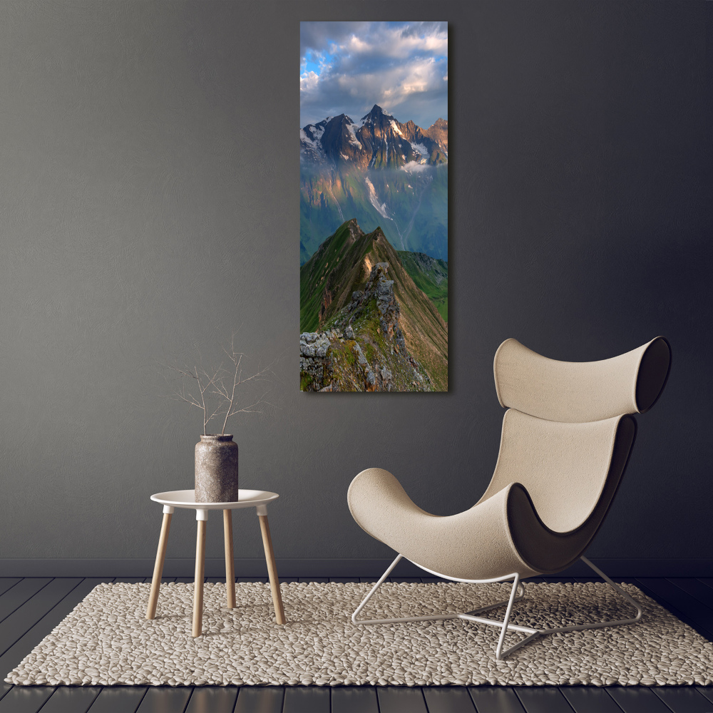 Print on acrylic Mountain peaks