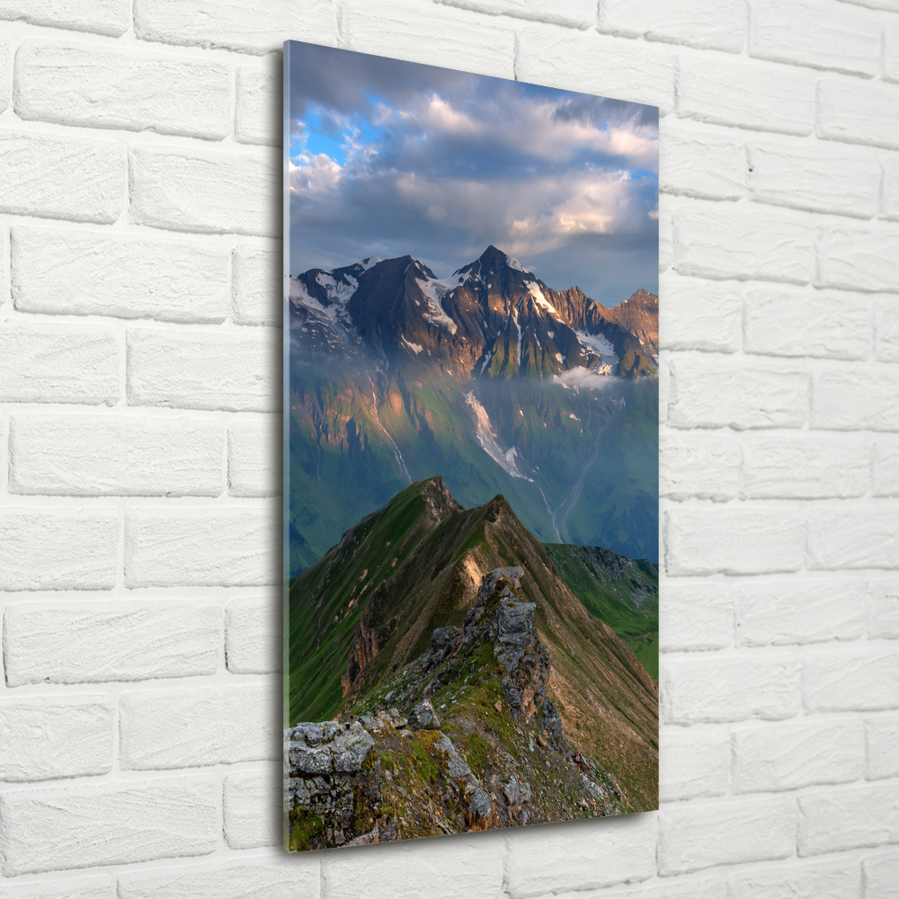 Print on acrylic Mountain peaks