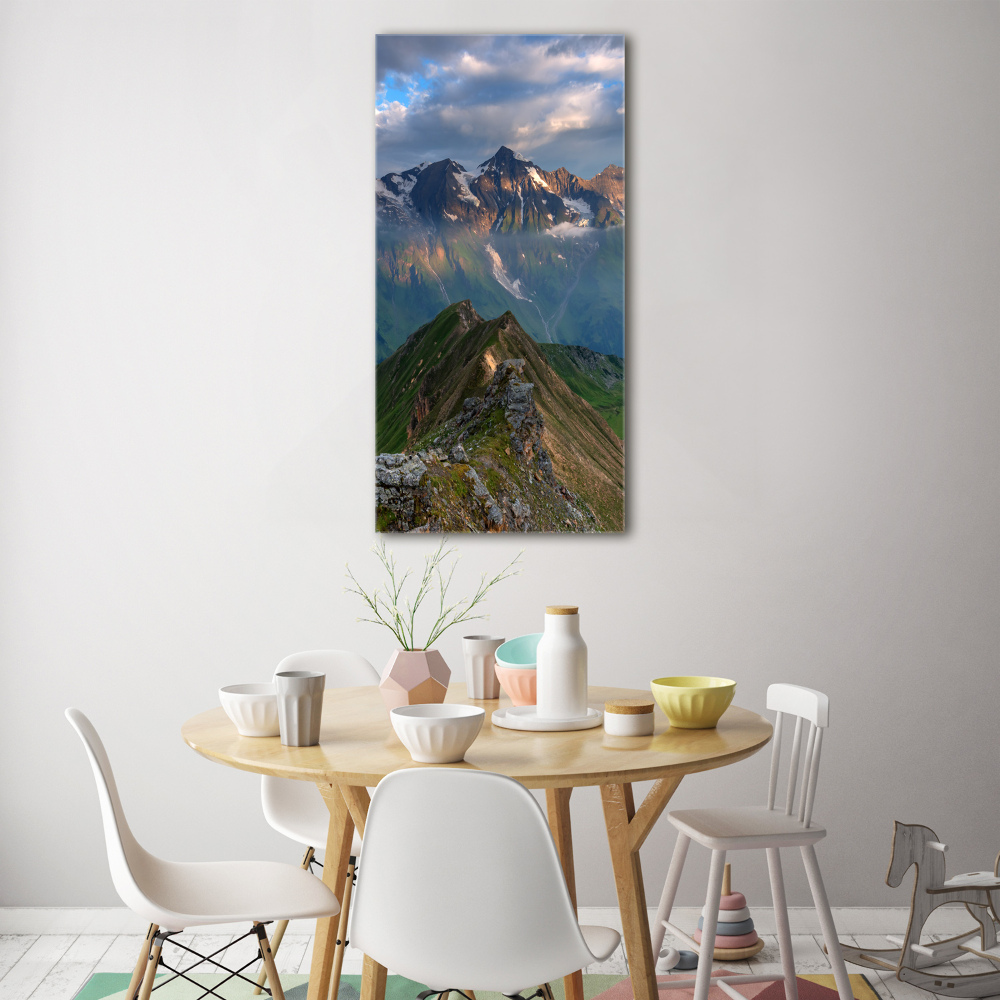 Print on acrylic Mountain peaks