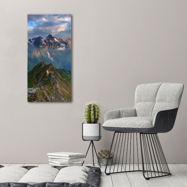 Print on acrylic Mountain peaks