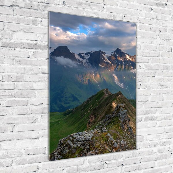 Print on acrylic Mountain peaks