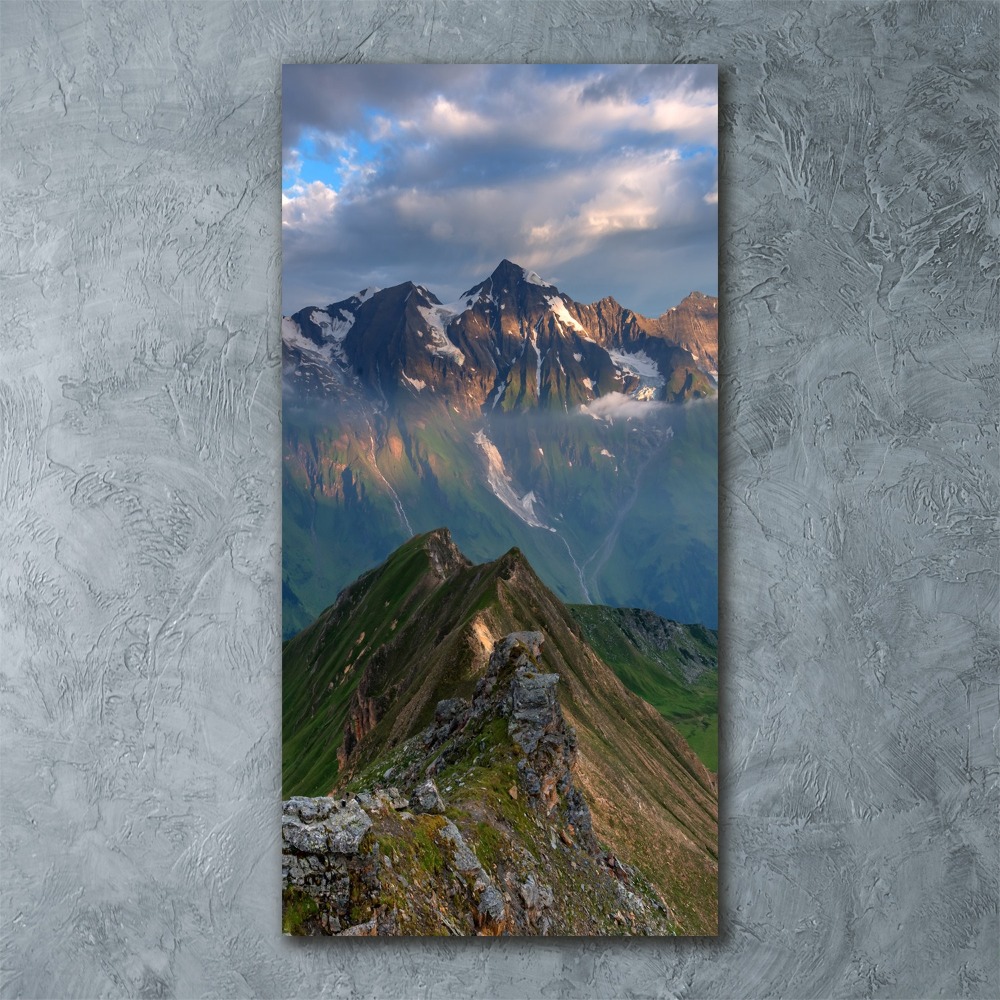 Print on acrylic Mountain peaks