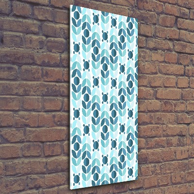 Print on acrylic glass Geometric background