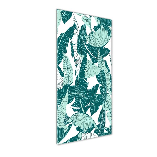 Print on acrylic Tropical leaves