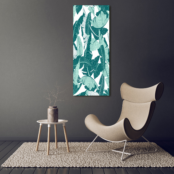 Print on acrylic Tropical leaves