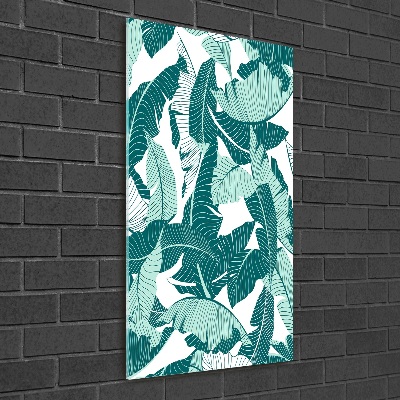 Print on acrylic Tropical leaves