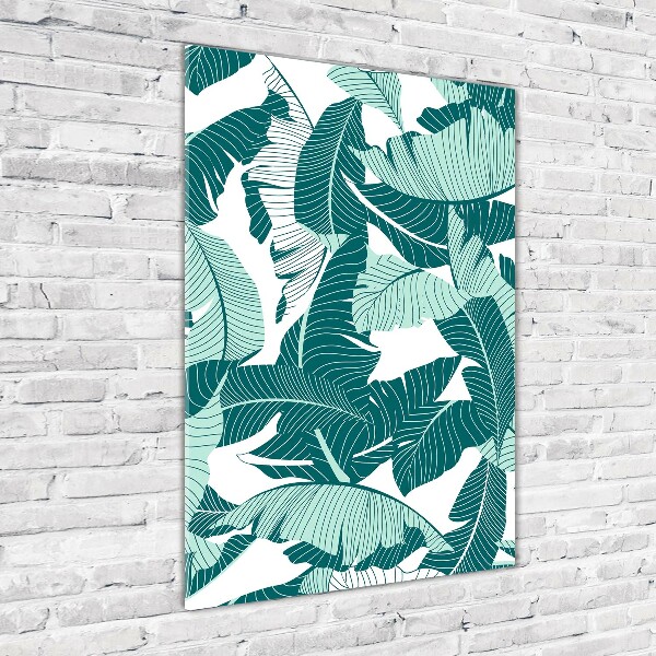 Print on acrylic Tropical leaves