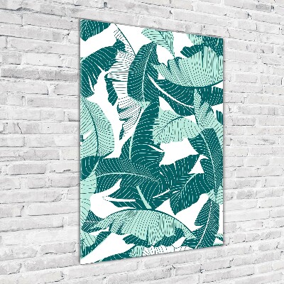 Print on acrylic Tropical leaves